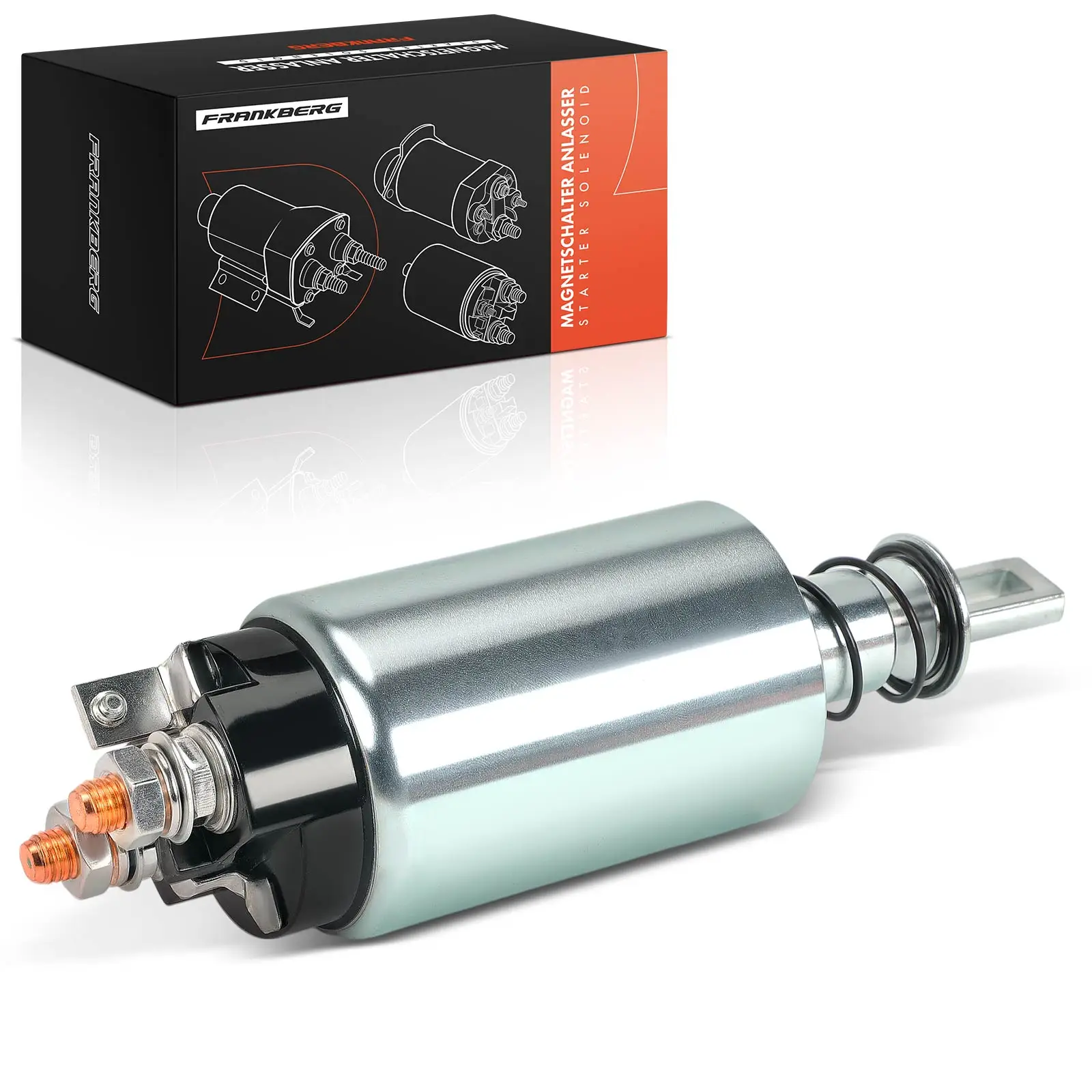Frankberg 1x Magnetische schakelaar Starter voor Nissan Urvan E23 Patrol III/1 Station W160 K160 3.2L 225047002 5811510581 225087004