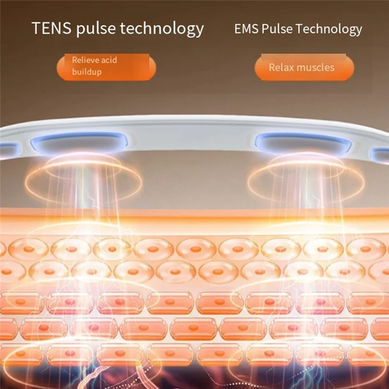 A84G-Massage Belt Portable Professional Shake Relieves For Back Pain Fatigue Lumbar Vertebrae Warm Uterus