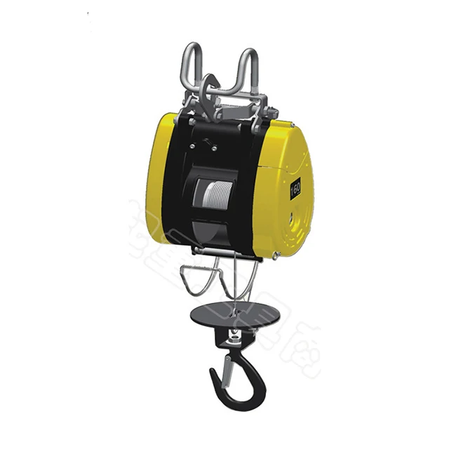 220v Mini Small Electric Wire Rope Hoist Winch