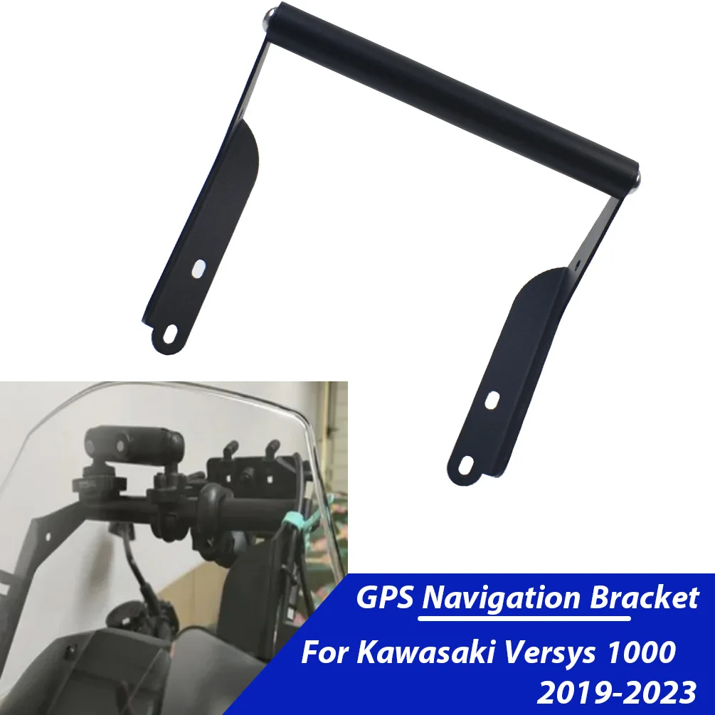 

Для Kawasaki Versys 1000 2019-2023 Versys 1000 мобильный телефон GPS пластина кронштейн подставка держатель телефон поддержка аксессуары для мотоциклов