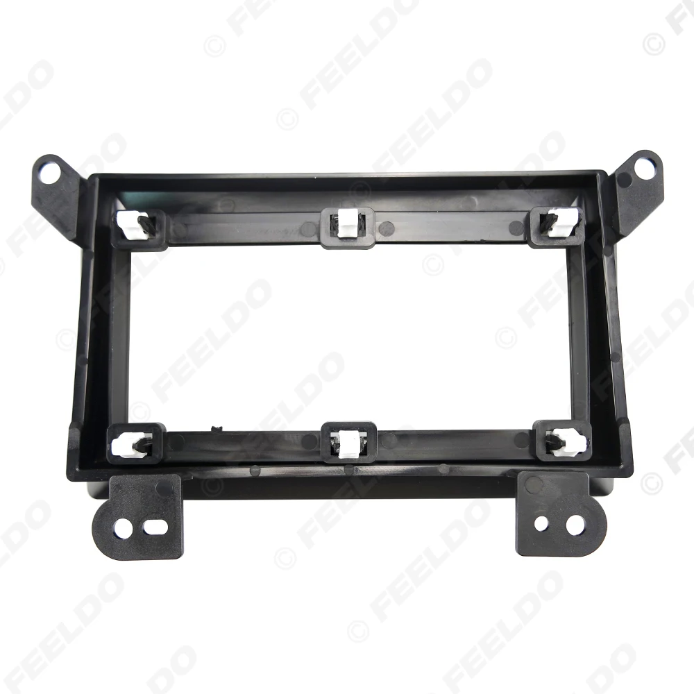 FEELDO-Cadre de Fascia de plaque frontale audio pour voiture, kit de réaménagement de montage de tableau de bord, grand écran, panneau stéréo, 2DIN, adapté pour Mazda MPV 2002-2007, 9"