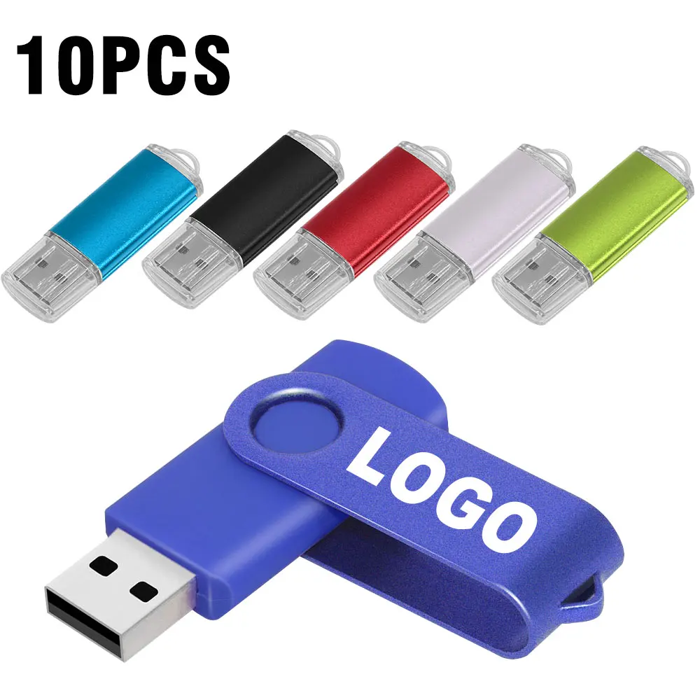 

10PCS/lot Colour USB 2.0 USB Flash Drive 8GB 16GB 32GB 64GB USB Stick Pen Drive 1GB 2GB4GB Pendrive for Smart Phone/PCCustom