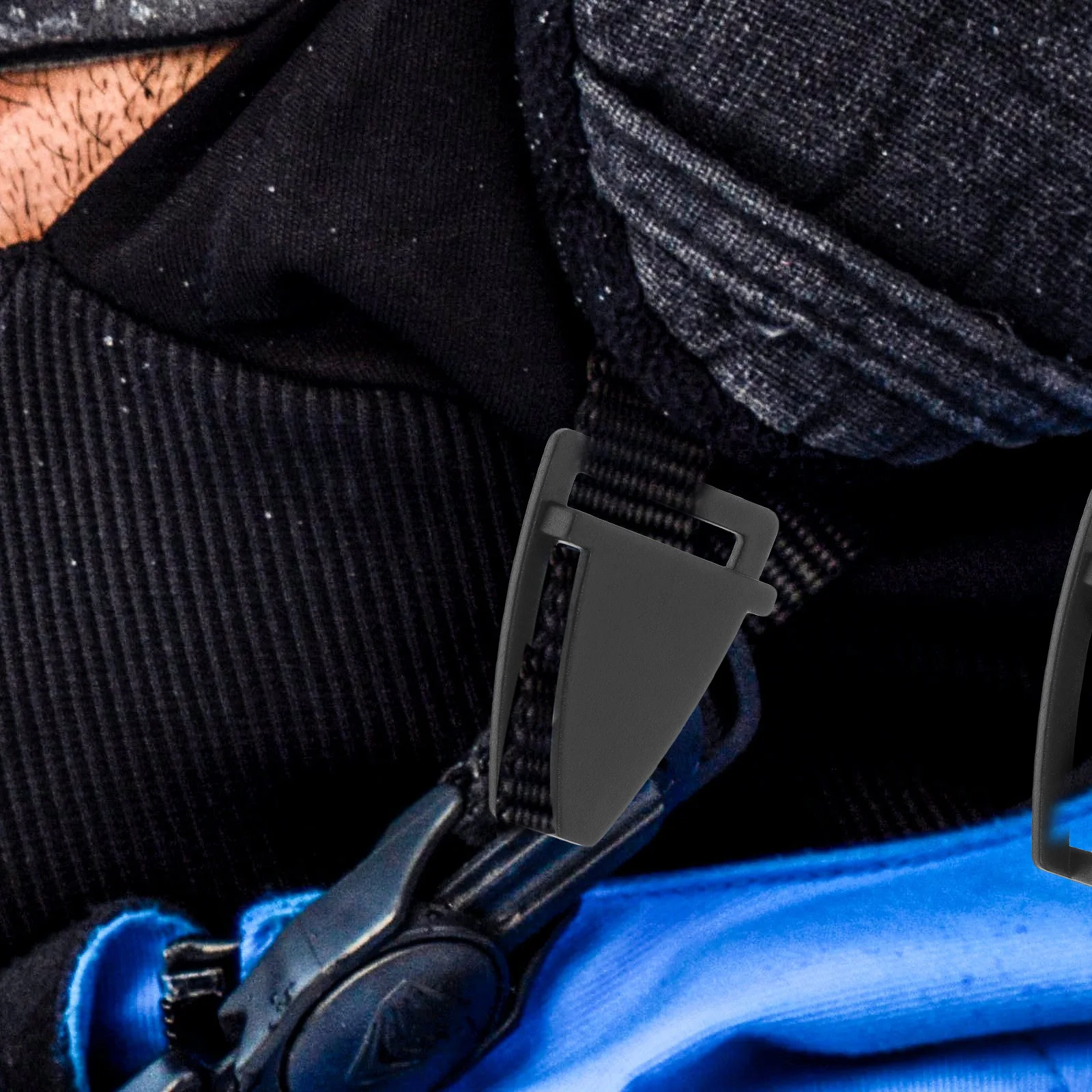 

20Pcs Hard Hat Strap Buckle Replacement Durable Quick Release Safety Parts Hard Hat Chin Strap Buckle Replacement Buckles