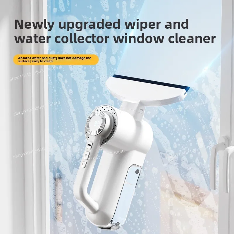 Mini handheld small charging household multi-function glass cleaner with water spray cleaner