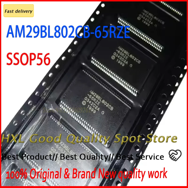 

10pcs/lot AM29BL802CB-65RZE AM29BL802CB-65 AM29BL802CB AM29BL802 29BL802 SSOP56