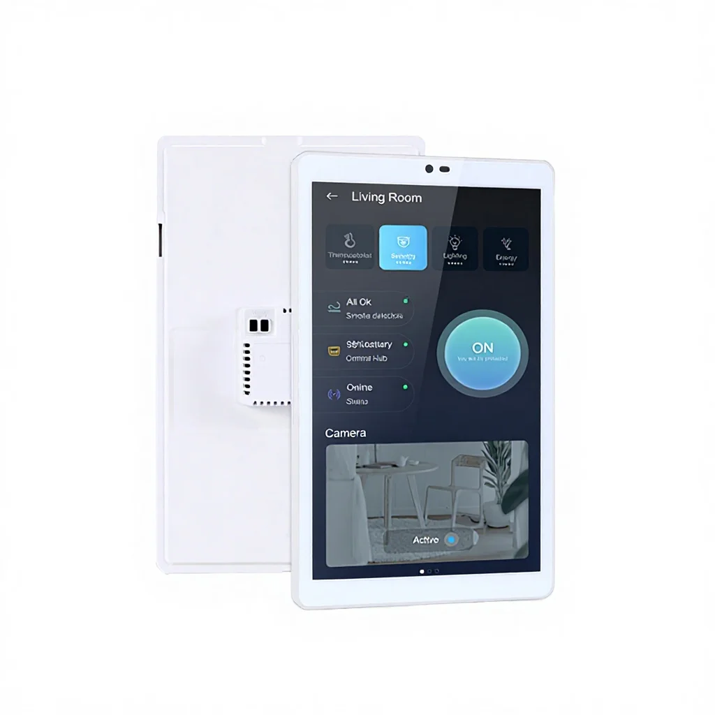for IPS Smart Home Automation 5-inch Android Touch Screen POE Embedded Control Panel