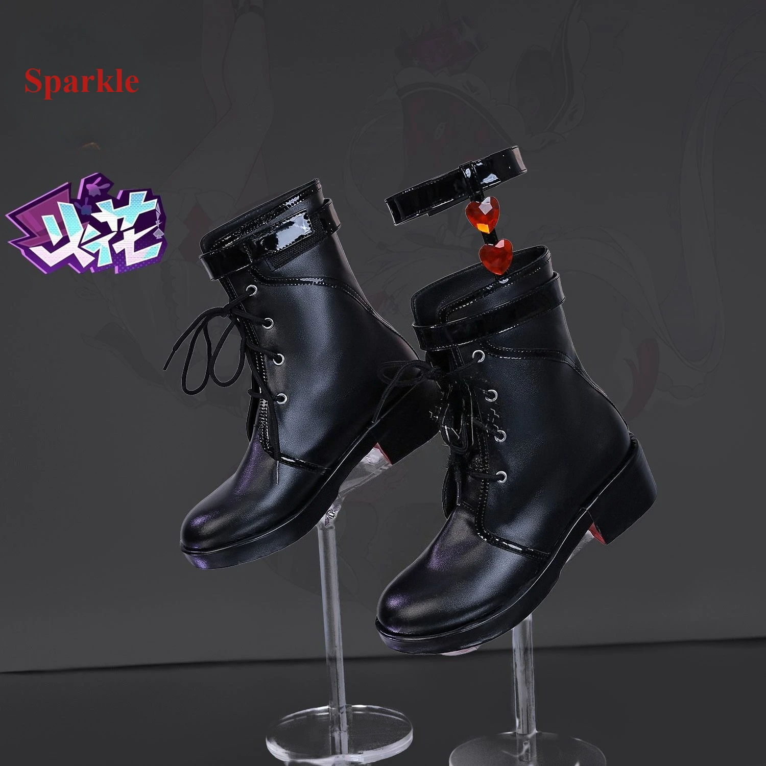 Honkai Star Rail Sparxie Cosplay Game Shoes Accessories Props Anime Sparxie Halloween for Men Woman Costume Matching Shoes