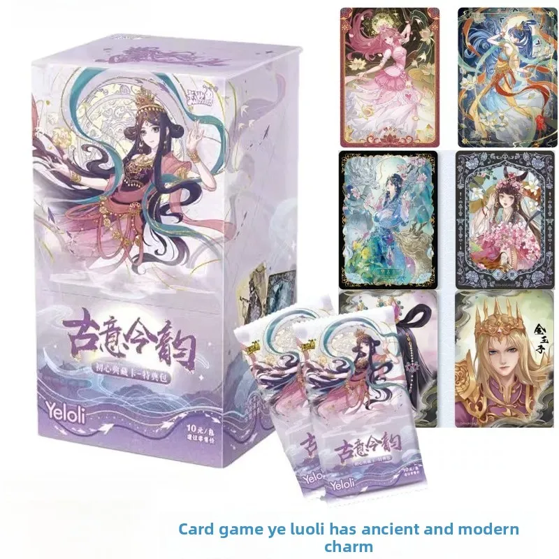 kayou-ye-luo-li-fairy-original-collection-card-vol3-ancient-charm-booster-packs-rare-ice-style-anime-girl-character-cards-gift
