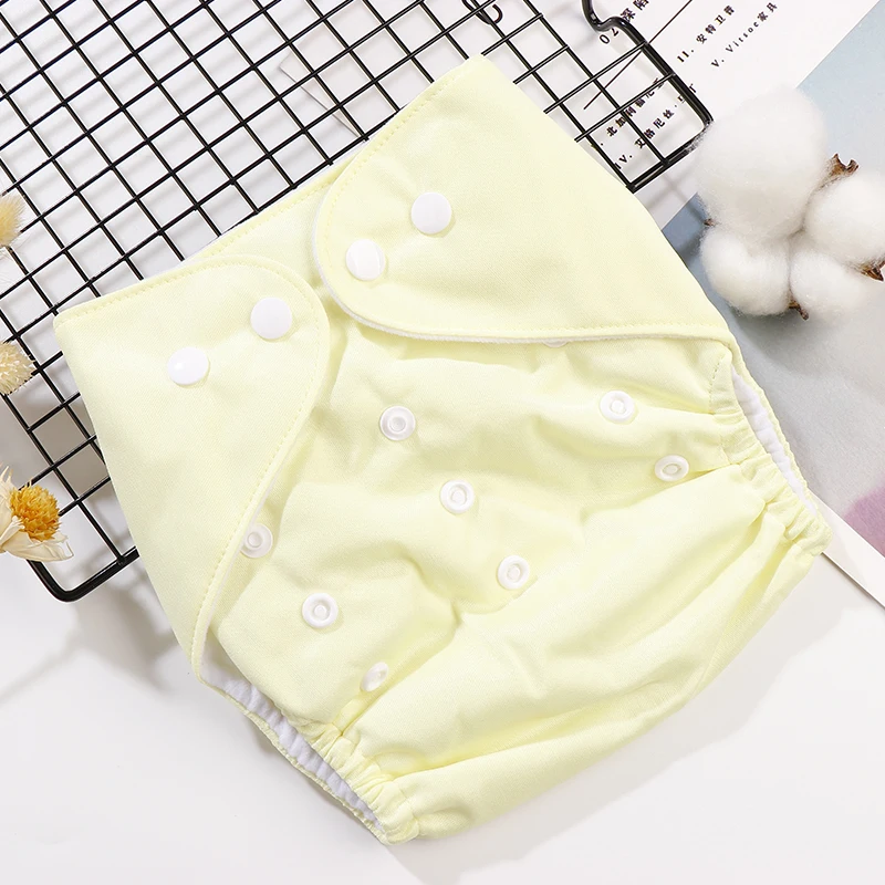 Pororo Washable Eco-friendly Baby Cloth Diaper Ecological Adjustable Real Pocket Nappy Reusable Cloth Nappy for Baby Girl & Boy