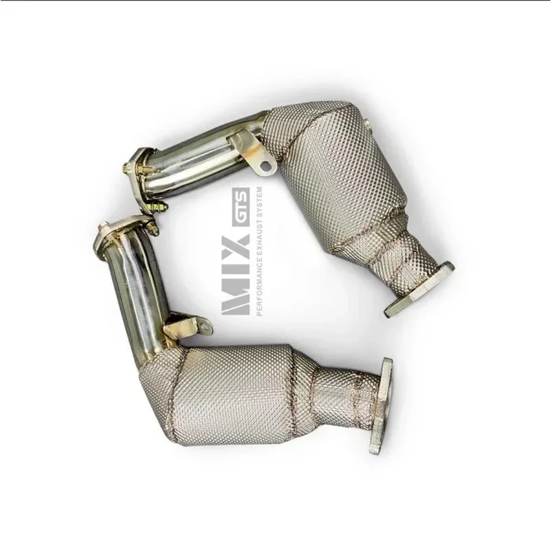 High Performance Downpipe Exhaust Modified Racing Performance Power Enhancement for Mercedes Benz CLS63 AMG 6.2 2007-2015
