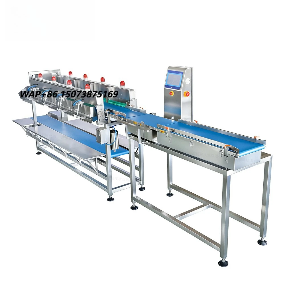 High Capacity Fruit Grading Machine 1000g Industrial Weight Sorting Batching Machine Fruit Sorter
