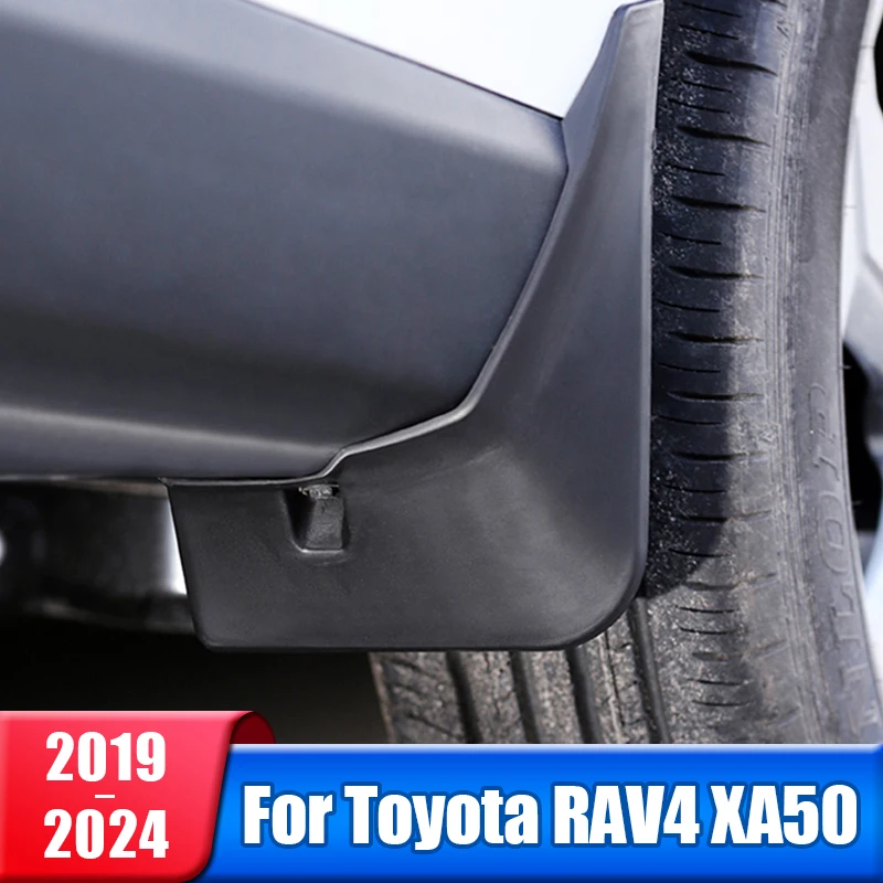 

For Toyota RAV4 XA50 2019 2020 2021 2022 2023 2024 RAV 4 Hybrid Car Mud Flaps Front Rear Wheels Mudguards Fender Accessories