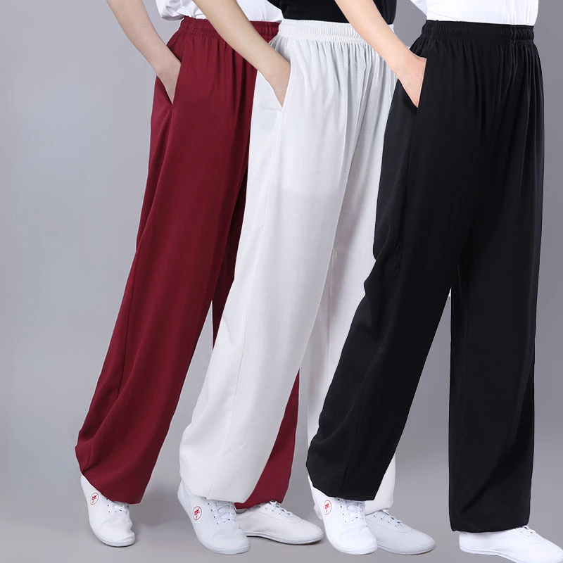 

Martial Arts Training Pants Wu Shu Tai Chi Pants Bloomers Men Women Karate Judo Trousers Taekwondo Kung Fu Running Yoga Pants