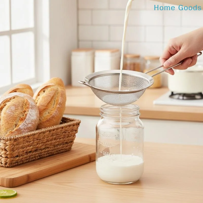 preferred1PC Fine Mesh Strainers Set Stainlesss Steel Multipurpose Flour Sieve Sifterproduct
