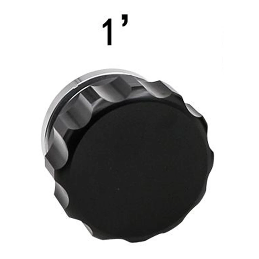 1 Inch Filler And Cover Direct Installation Fuel Cap Cap Filler Oil Fuel Tank Perfect For Engine Bay Scalloped Design