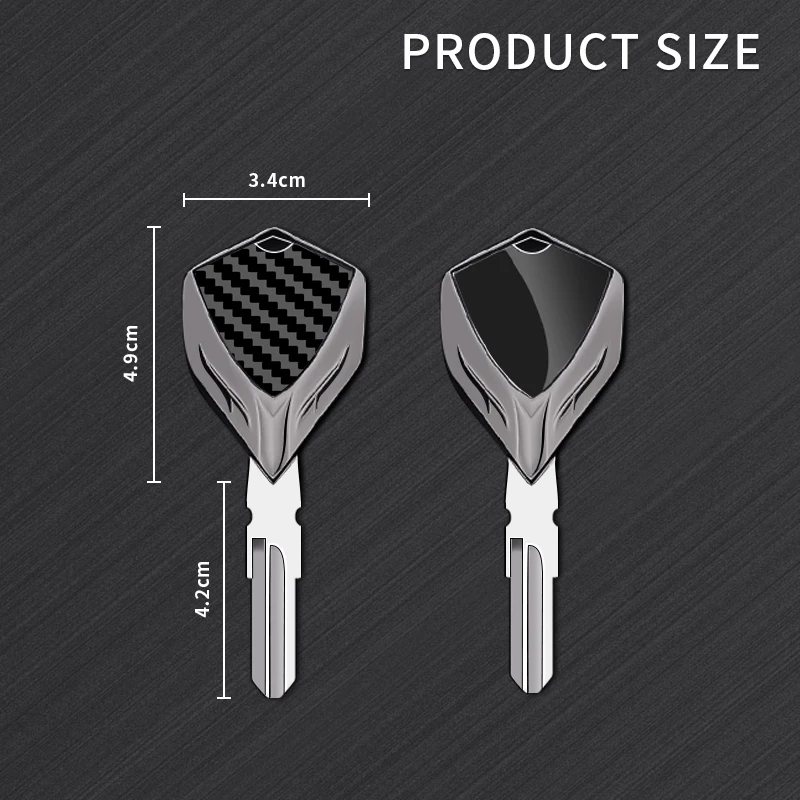 Uncut Blank Motorcycle Key For INDIAN Scout Sixty Bobber Rogue Chief Chieftain Springfield Roadmaster Challenger FTR1200 S Rally - view 4