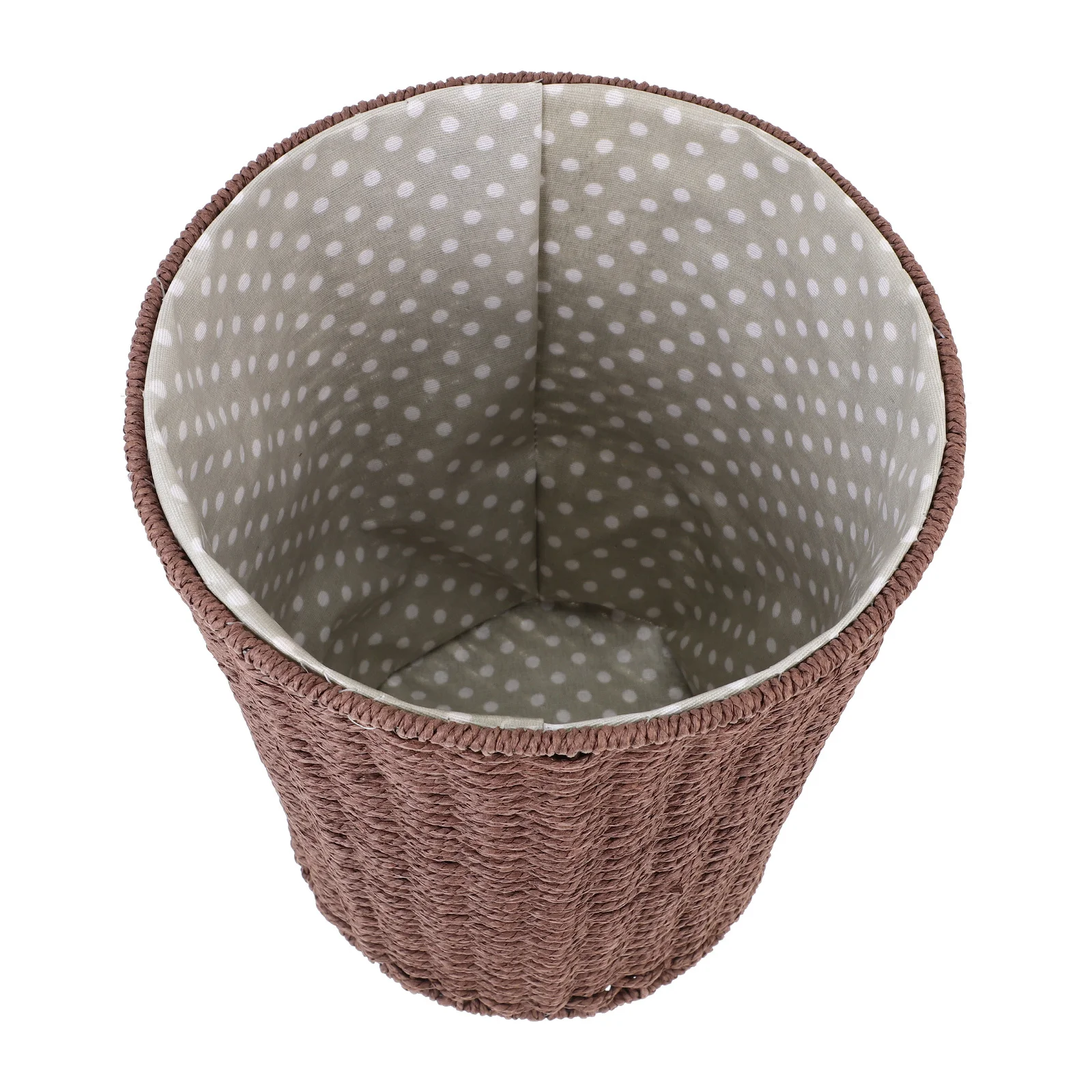 

Hand Woven Laundry Basket Straw Storage Basket Bedroom Bedroom Sundries Organizer Household Storage Container Decorative Holder