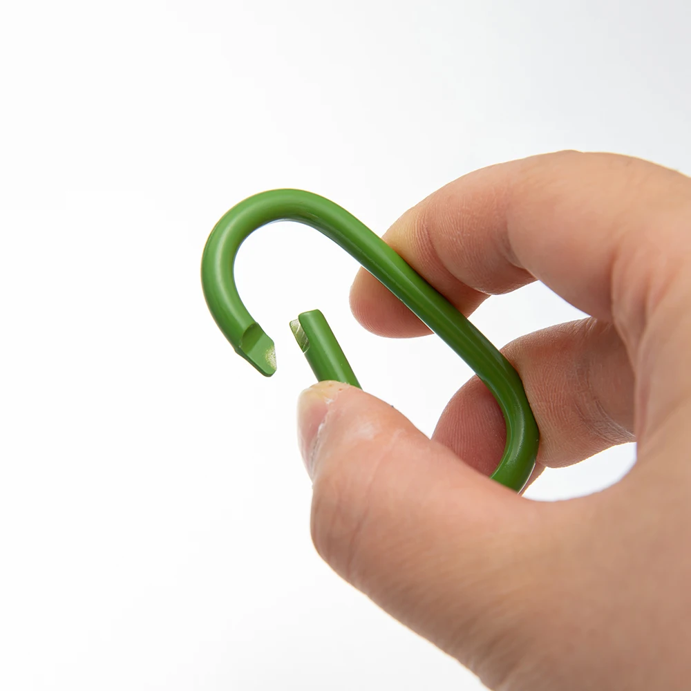 5pcs Oval Clips Trigger Spring Buckle Snap Hooks Clasp For DIY Keychain Key Ring Handbags Making Material Accessories Supplies
