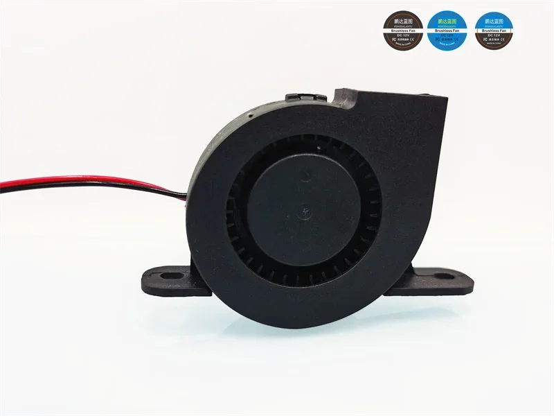 50*5015MM New 5015 Turbo Blower Bracket Long Foot Humidifier Mute 24V 0.04a 5cm Cooling Fan