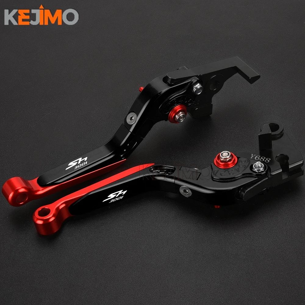 

Adjustable Brake Clutch Levers Extendable Handles Lever FOR HONDA SH300 SH300i SH 300i 300 2006 - 2020 2023 2022 2021 2019 2018