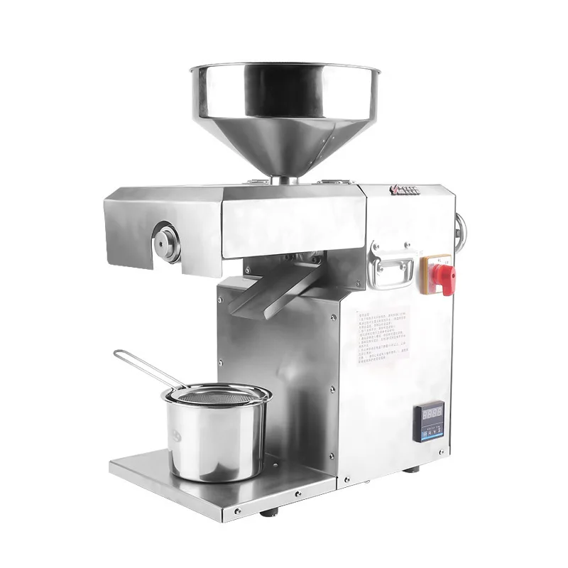 Automatic oil press Commercial oil mill Small automatic peanut rapeseed press