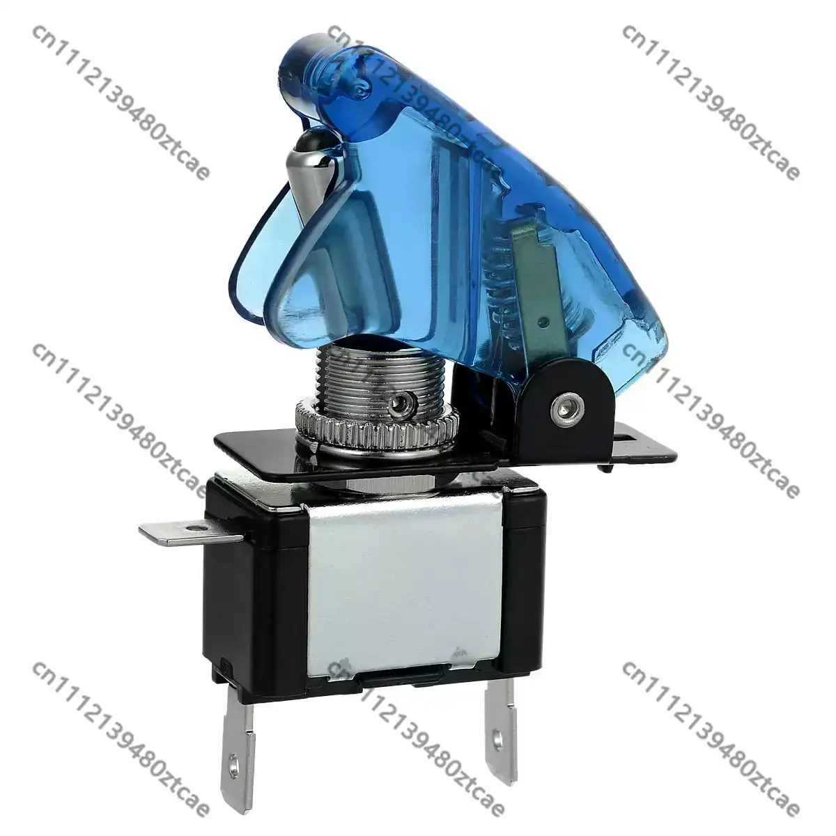 12V Illuminated Toggle Switch With Cover Car Racing Dashboard Light Power Modification Control Accessory