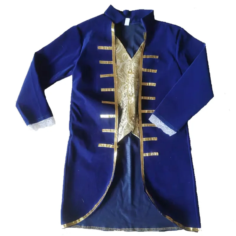 Classic Anime Movies Beauty and The Beast Anime Jacket Robe Halloween Cosplay top regali per feste per ragazzi con fiocchi di parrucche