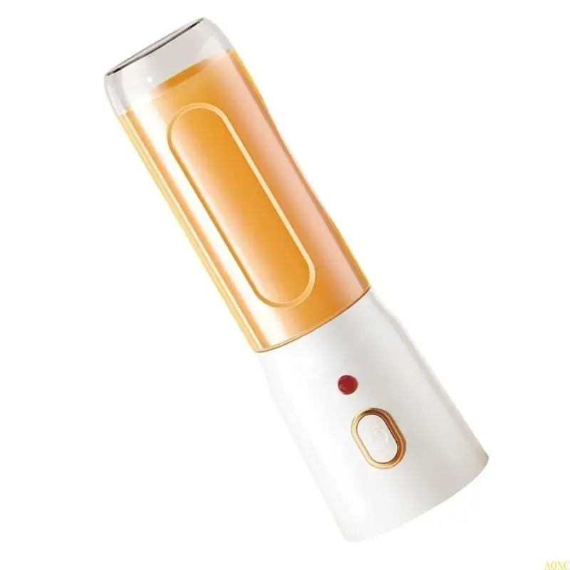 A0NC 450ml 휴대용 전기 블렌더 USB 충전식 무선 주스 강력한 쥬스