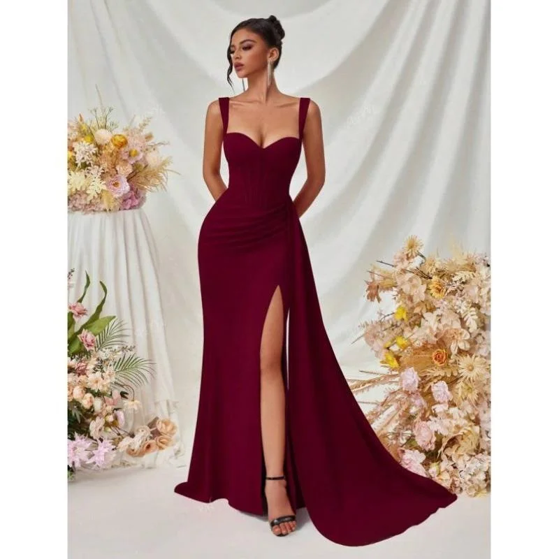 

Cross-Border New Women's Par Wear oulder Bared Ba Bared Dr Autumn Seven Sve Length Casual Sports Suit