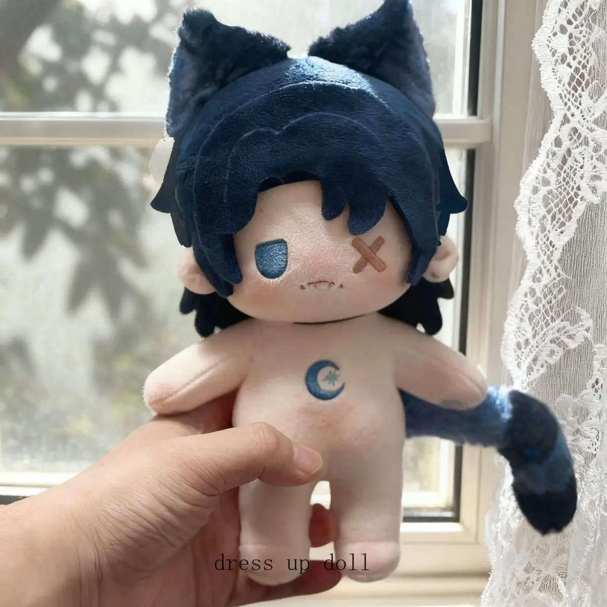 

20cm Identity V Handsome Boy Anime Plush Stuffed Doll Body Dress Up Clothes Plushies Toys Figures Gift Fans