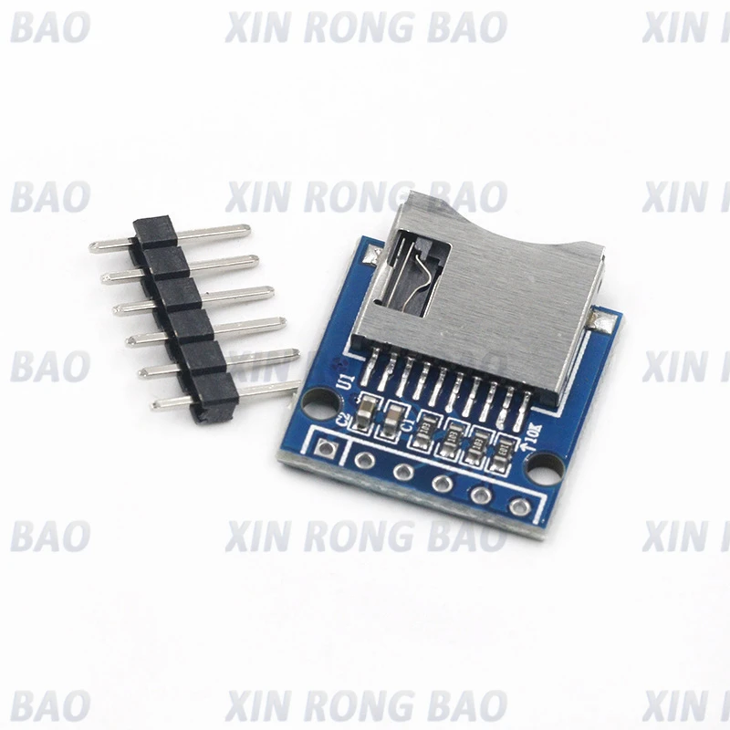 1Pcs Micro SD Storage Expansion Board Mini Micro SD TF Card Memory Shield Module With Pins for Arduino