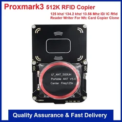 Proxmark3 Develop Suit kit V5.0 512K 3.0 Proxmark NFC PM3 lettore RFID scrittore per RFID NFC Card Copier Clone Crack 2 USB Pro