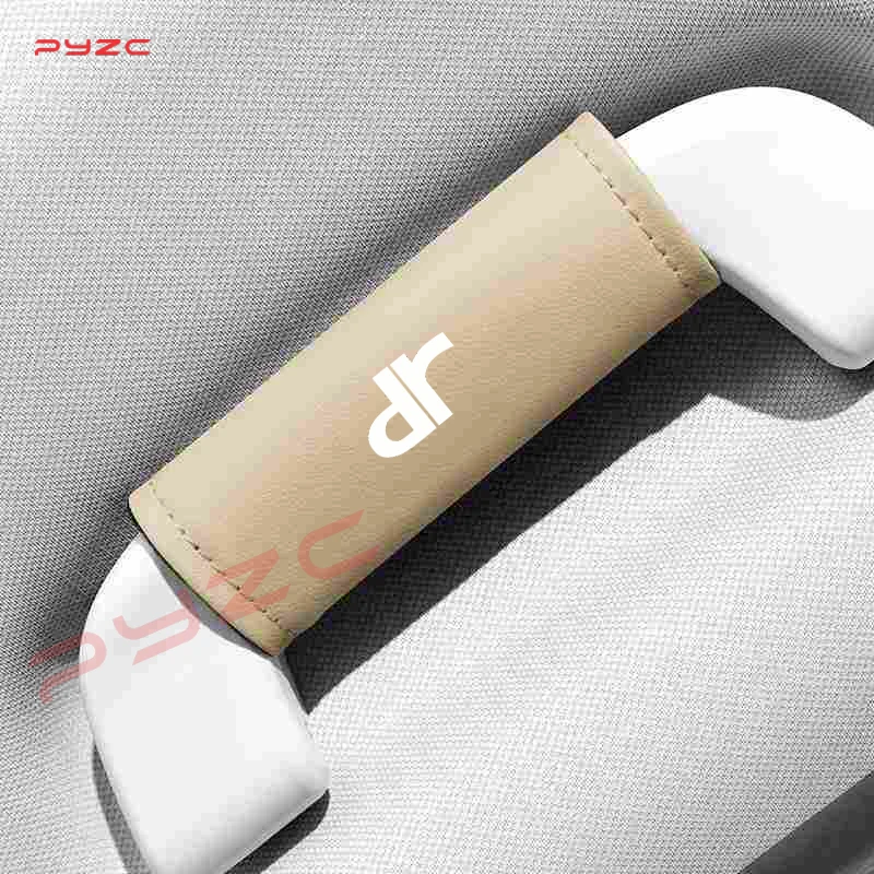 Soft Leather Car Roof Armrest Pull Protect Cover Handle Gloves Voor Dr Motoren Dr Nul DR3 5.0 4.0 6.0 F35 Chery Tiggo Citycross