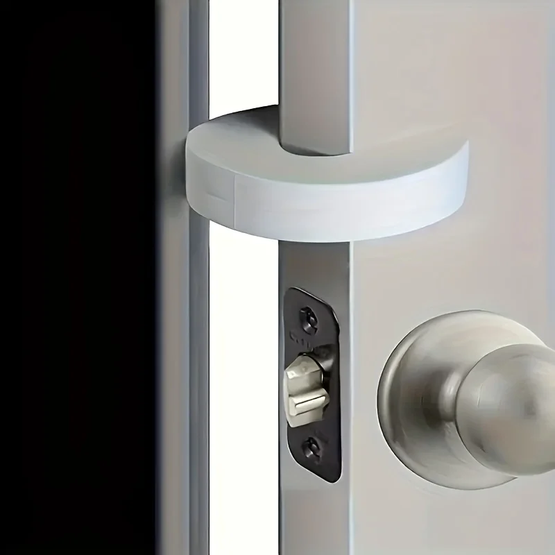 12pcs Soft Foam Door Gap Protectors - Suitable for Wardrobes/Windows/Cabinets - No-Drill Installation,Anti-Collision Protection