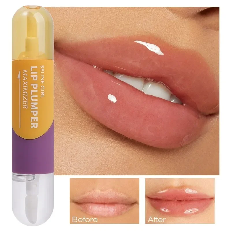 Moisturizing Lip Plumper Oil Instant Volumising Lip Oil Repairing Reduce Lip Fine Lines Lip Gloss Lips Enhancer Makeup Cosmetic