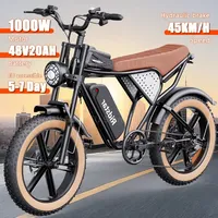 Ridstar Q20 Pro Ebike, Dual Motor 2000W, Two Batteries 40AH, Top Speed 60KM/H, Max Mileage 120KM PAS mode, 20*4.0 Fat Bicycle