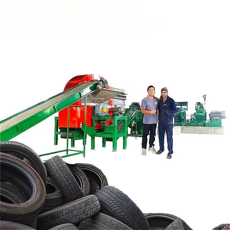 Factory Price Scrap Tyre Recycling Rubber Recycling Machine Crumb Rubber Making Machine Tyre Recycling Plant for Sale price