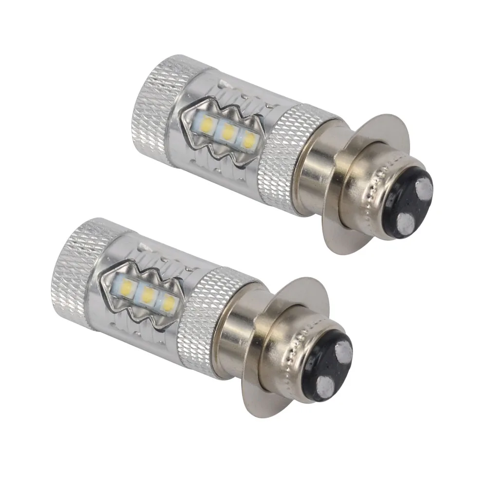 LED Headlight 80w Bulbs For YAMAHA YFZ YFM TTR Banshee Kodiak Grizzly Rhino Big Bear Warrior 125 225 250 350 400 450 600 660 700