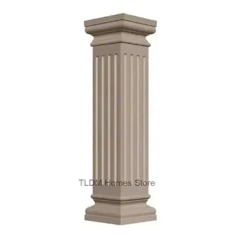 Mold Fence build Garden DIY Column Cement Garden Building European Decorative Modeling Roman Column Mold Thickened Square Column