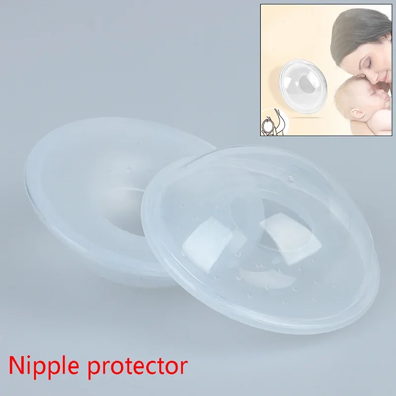 Baby Feeding Milk Saver ป้องกันหัวนมเจ็บ Breast Correcting Shell สําหรับให้อาหารจุกนมฝาครอบป้องกัน