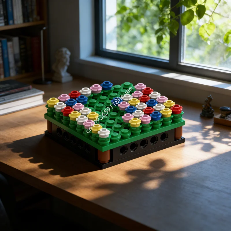 164pcs MOC Mini Biome Meadow Creator Model Building Blocks Construction Christmas Gift Assemble Toy DIY Education Creative Idea