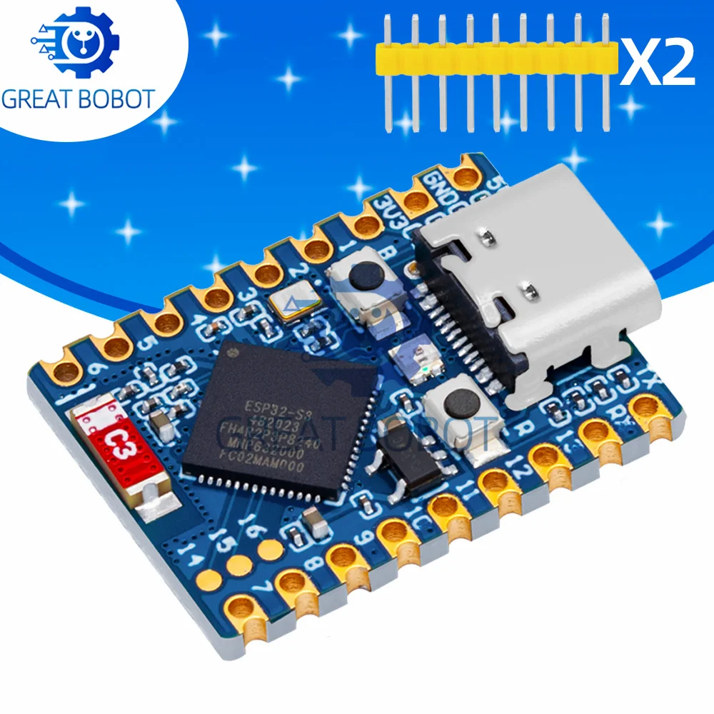 ESP32-S3-Zero 3,3 V/5 V Mini płytka rozwojowa WiFi Bluetooth esp32 dla arduino