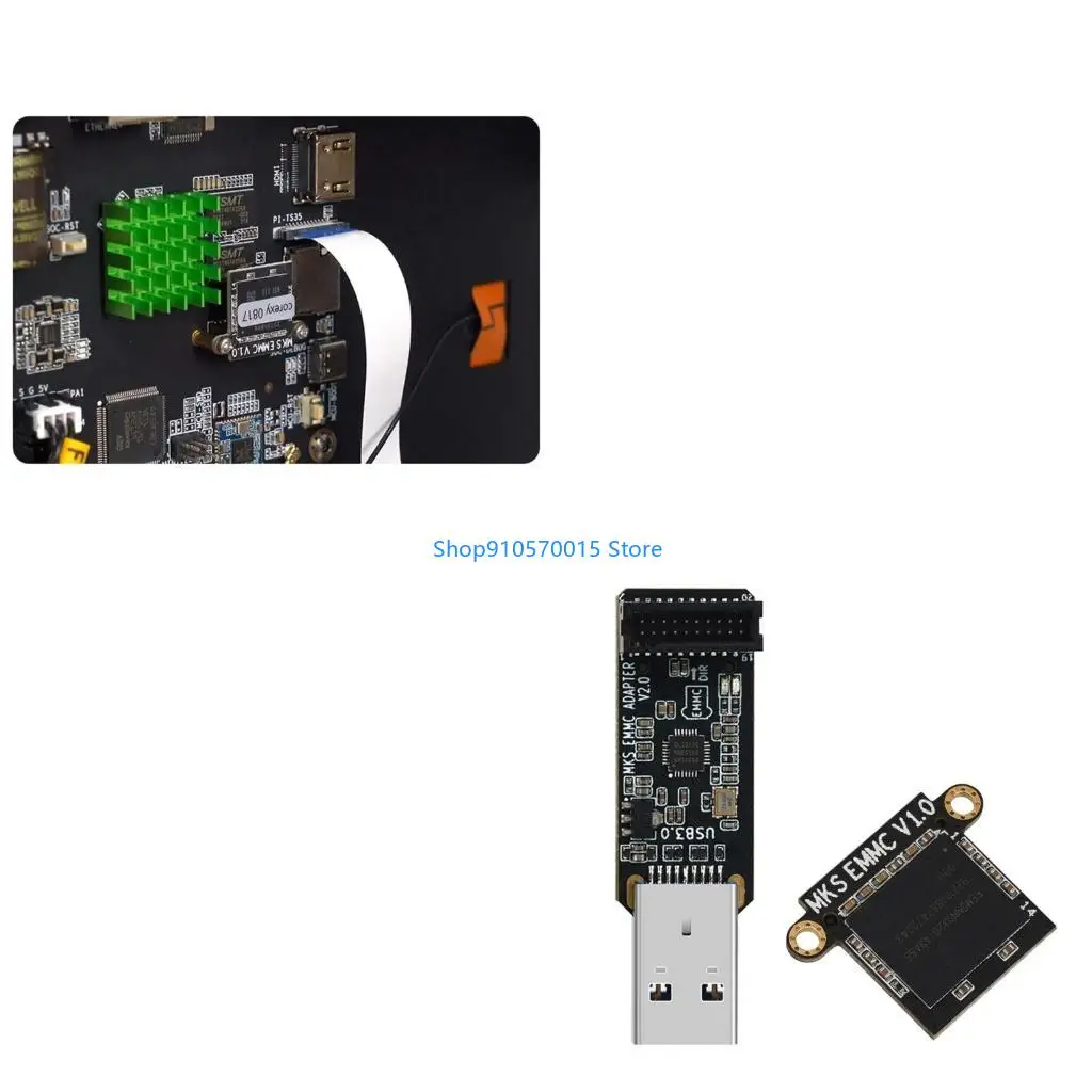 

B95C 3D-принтеры аксессуары аксессуара быстрого печати карты памяти MKS MKS EMMC 32G MKS EMMC-Adapter V2 Reader