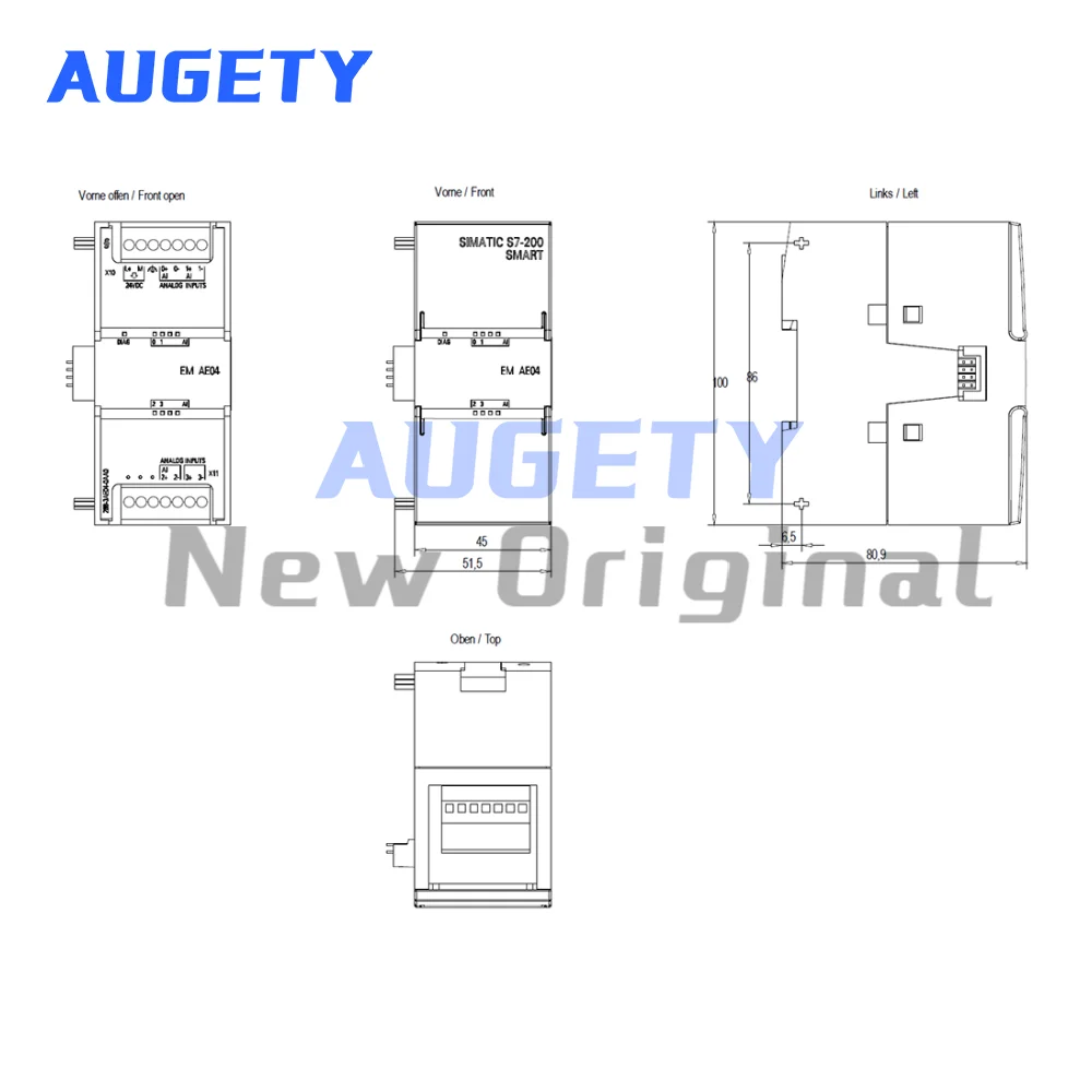 6ES7288-3AE04-0AA0, 6ES72883AE040AA0 Brand New Original For Siemens PLC S7-200 SMART