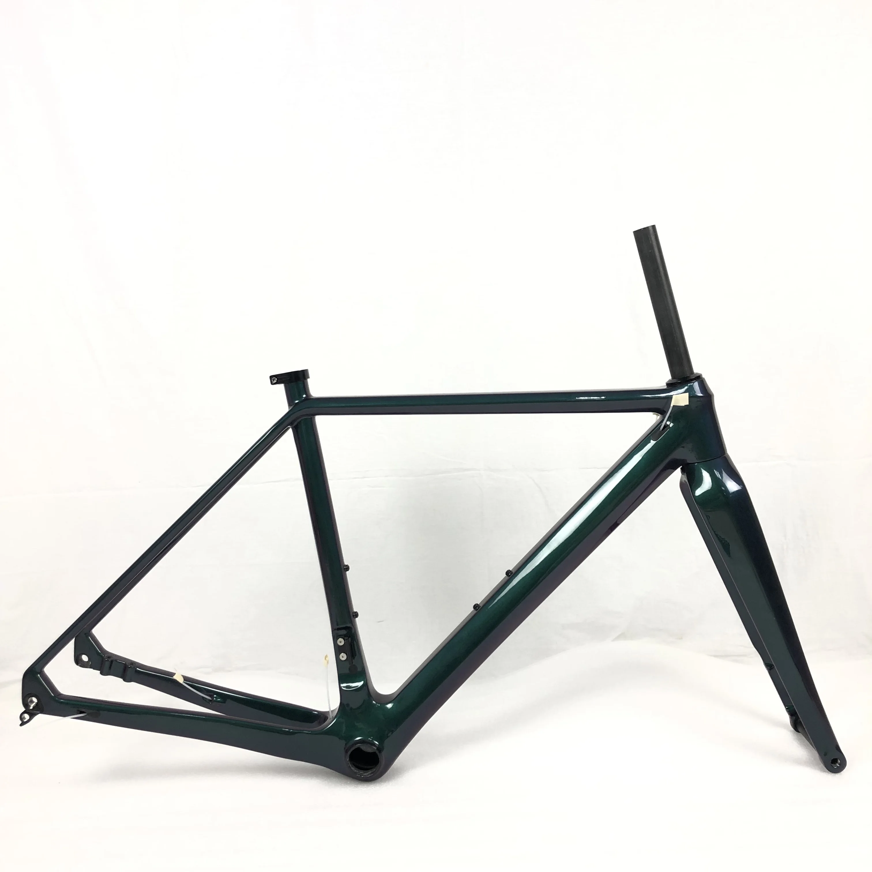 STLF Hongfu الأزرق والأرجواني الحرباء الصين الحصى كامل ألياف الكربون الطريق سباق الحصى إطار دراجة هوائية FM279 #6