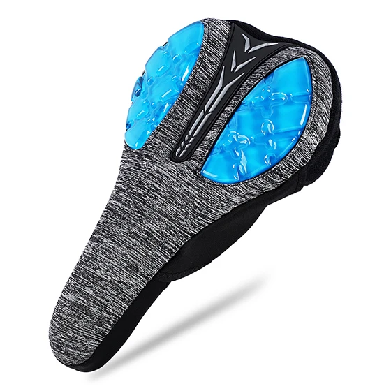 WEST BIKING Bike Seat Cushion Cover Liquid Gel 3D Sponge Breathable Nonslip Wide Straps for MTB Road Bicycle Saddle Pads Support - view 6