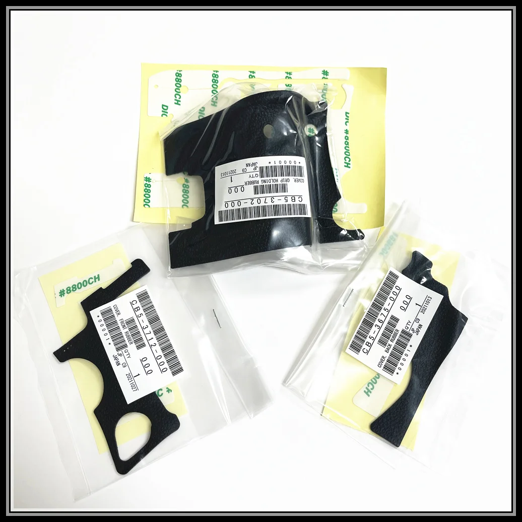 Original 5D4 5DIV 5DM4 Body Rubber Front Grip + Rear + Left Side Cover For Canon 5D MARK IV / 4 / M4 / Mark4 Camera Spare Part