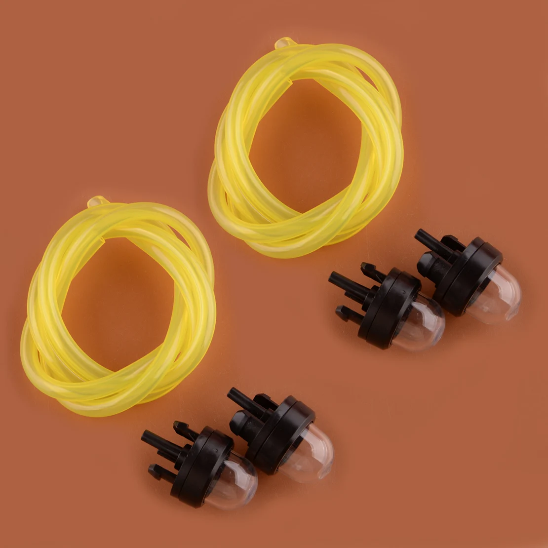 

2 Sets Primer Bulbs With Fuel Lines UP04033 300780001 300780002 300780004 Fit For RYOBI Walbro Husqvarna Poulan Bolens McCulloch