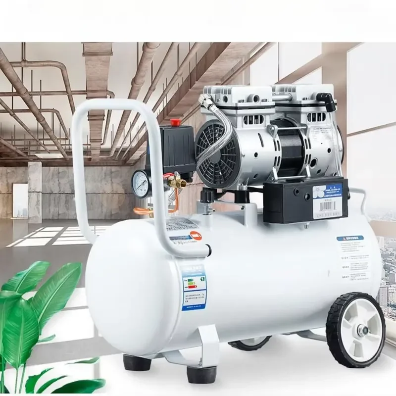 Oil-Free Silent Air Compressor Ultra Quiet Pure Copper Motor
