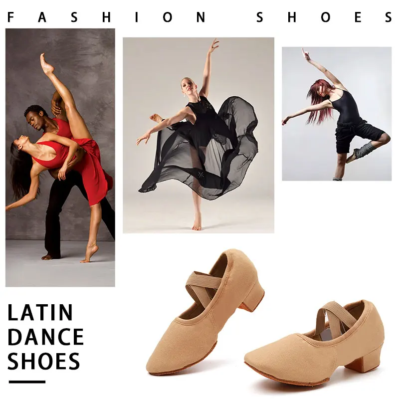 Women Dance Shoes Teacher Training Shoes Adults Latin Shoes Girls Soft sole Ballet Shoes Jazz Yoga Belly Dance Shoes Female